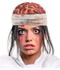 Blutiges Gehirn Kappe mit Verband – Halloween Gehirn Produktbild-Vorschau 3