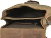 Greenburry Vintage Biker Leather Belt Bag Waist Bag 1754HM, Podgląd zdjęcia produktu 6