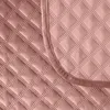 VELVI Tagesdecke 220x240cm - Puderrosa mit geometrischem Produktbild-Vorschau 4