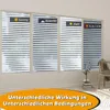 Izrielar Fensterfolie Streifen,Sichtschutzfolie Fenster Produktbild-Vorschau 2
