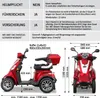 Rolektro E-Quad 15, Rot, 1000 Watt Produktbild-Vorschau 9