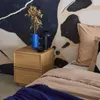 Set 2 comodini effetto legno 2 cassetti, Marrone naturale Anteprima dell’immagine prodotto 5