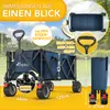 Carretto pieghevole TRESKO® da 300 L con freno, blu | Anteprima dell’immagine prodotto 2