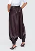 LARICA Damenhose Hochbund Weit Modern OW-PA-E0022 burgundy Produktbild-Vorschau 6