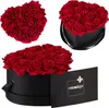 Relaxdays Rosenbox Herz, 18 Rosen, stabile Flowerbox Produktbild-Vorschau 11