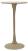 Bartisch aus cremefarbenem Holz und Metall (Ø 60 x 106 cm) Produktbild-Vorschau 5