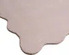 Tapis blush rose antidérapant doux en forme de vague Voir les images du produit 5