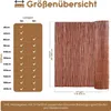 Weidenmatte 80x500 cm mit Kabelbindern · 18 Größen · Produktbild-Vorschau 6