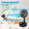 Tragbarer Tischventilator – 3 Geschwindigkeitsstufen, Produktbild-Vorschau 3