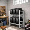 Relaxdays Reifenregal für 4–6 Räder, HBT: 100 x 85 x 35 cm, Produktbild-Vorschau 2