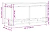 vidaXL Úložný box s víkem, kouřový dub 100x40x51,5 cm Náhled obrázku produktu 8