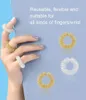 6 Stück Akupressur Ring Set, Massageringe für Finger Produktbild-Vorschau 5