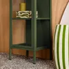 sweeek - Schrank aus Stahl und gehärtetem Glas, 1 Tür, 160 Produktbild-Vorschau 5