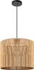 Lampe Suspendue Toolight APP1323-1CP Boho 25cm Brown Voir les images du produit 1