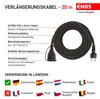 Rallonge | SCHUKO IP44 1,5 mm 20 m Voir les images du produit 3