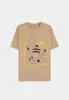 Pokémon - Maglietta a maniche corte beige Pikachu Line-art Anteprima dell’immagine prodotto 1