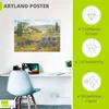 ARTland Poster Provence Lavendelwiese Größe: 70x50 cm Produktbild-Vorschau 3