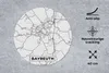 MuchoWow® Mauspad Mousepad Karte - Bayreuth- Deutschland - Produktbild-Vorschau 2