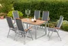 Merxx Gartenmöbel Set Siena 7tlg., 6 Klappsessel, Produktbild-Vorschau 4