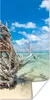 MuchoWow® Poster Strand - Äste - Tropisch - Meer 20x40 cm - Produktbild-Vorschau 1