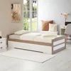 Ausziehbett LORENA in 90 x 190 cm, schönes Tagesbett aus Produktbild-Vorschau 2