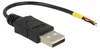 DELOCK USB Kabel A -> 2x offene Kabelenden Strom 0.10 Produktbild-Vorschau 3