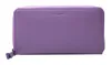 Esquire Leder Geldbörse Peru Zip Around Wallet Lilac Produktbild-Vorschau 3