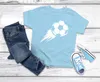 Kinder T-Shirt Jungen Fußball-Motiv Sport-Kleidung Geschenk Produktbild-Vorschau 3