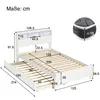 Massivholzbett mit Gästebett und LED-Beleuchtung, 120x200 Produktbild-Vorschau 6