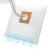 A vacuum cleaner bag with an illustration of air flow. Produktbild-Vorschau