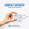 Strex USB Oplader 25W - Snellader met USB-A & USB-C - GaN - Productafbeelding-voorbeeld 8