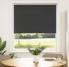 Verdunkelungsrollo Schwarz 115x130 cm Stoffbreite 110,7 cm, Produktbild-Vorschau 1