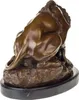 Bronzeskulptur Bronze Figur Statue Löwe Schlange nach Barye Produktbild-Vorschau 3