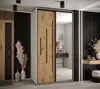 Šatní skříň ASIRI 13 - 130/60 cm, bílá / dub artisan / Náhled obrázku produktu 1