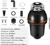 SucceBuy drtič kuchyňského odpadu s výkonem 1,25 hp pro Náhled obrázku produktu 7