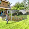 Kurnik Izrielar 3x4x2 m z dachem kopułowym, ocynkowana Podgląd zdjęcia produktu 1