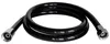 Brauseschlauch Duschschlauch 150cm 1,5m PVC Schwarz Produktbild-Vorschau 1