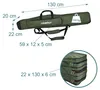 Relaxdays Hengeltas, hengelhouder, 130 cm, geschikt voor 3 Productafbeelding-voorbeeld 4
