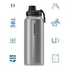 Wessper Stainless Steel Drinking Bottle 1L Leakproof Voir les images du produit 12