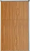 vidaXL Casetta da giardino Marrone 161x89x161 cm Acciaio Anteprima dell’immagine prodotto 5