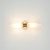 Spiegelleuchte Bad in Messing Wandlampe Produktbild-Vorschau 4