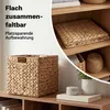 Wiltec Korb aus Wasserhyazinthe 26 x 26 x 26 cm, Produktbild-Vorschau 6
