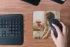 MuchoWow® Mauspad Mousepad Gemälde - Ölfarbe - Frau - Wein Produktbild-Vorschau 4
