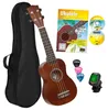 Ukulele soprano Linden Set (incl. Metodo in 4 lingue Anteprima dell’immagine prodotto 9
