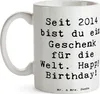 Mr. & Mrs. Panda Teetasse Spruch 2014 Geburtstag Geschenk - Produktbild-Vorschau 3