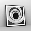 Gerahmtes Poster - Schwarzer Rahmen - Stück Modern Treppe - Produktbild-Vorschau 8
