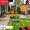 KOTARBAU® Donica Skrzynka Drewniana na Nóżkach 60 x 60 x 30 Podgląd zdjęcia produktu 2