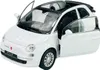 Welly 2010 Fiat 500C Weiss 1:34-1:39 Die Cast Metall Modell Produktbild-Vorschau 1