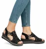 Rieker Damen Sandalette Schwarz Voir les images du produit 37