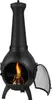 SucceBuy Caminetto da esterno Chiminea da 22 pollici, in Anteprima dell’immagine prodotto 1